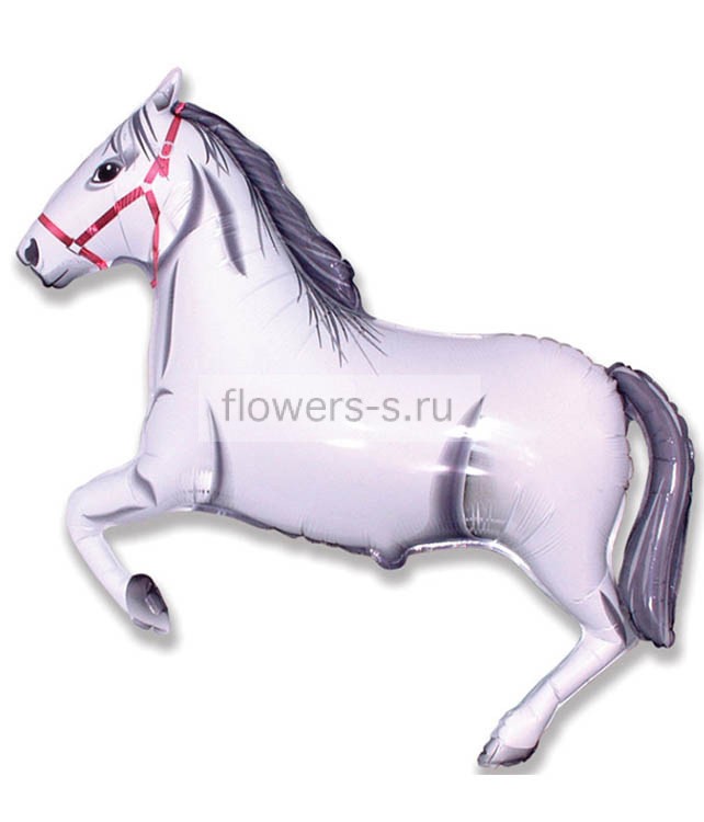 Лошадь (белая)