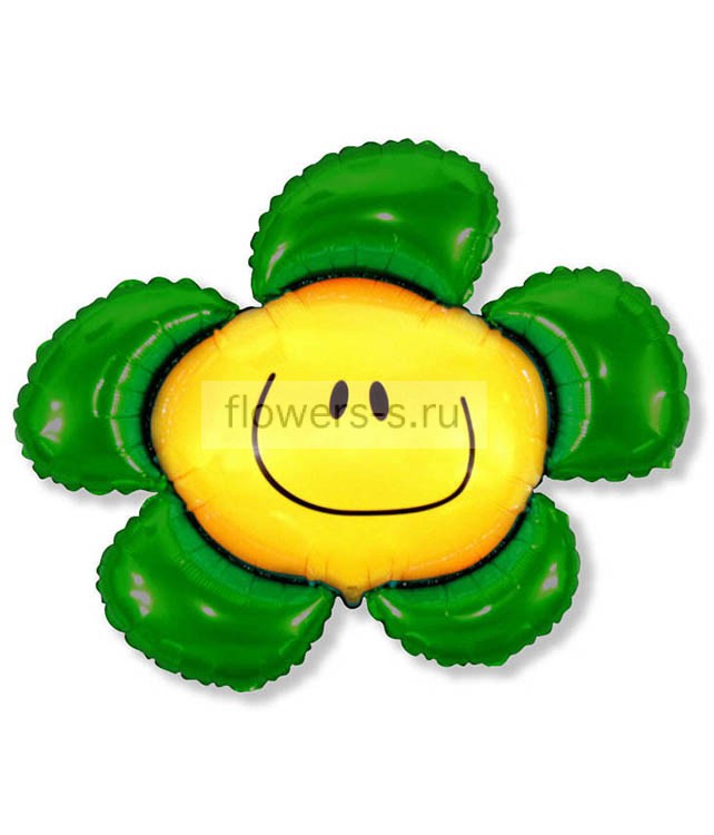 Цветочек зеленый (солнечная улыбка)