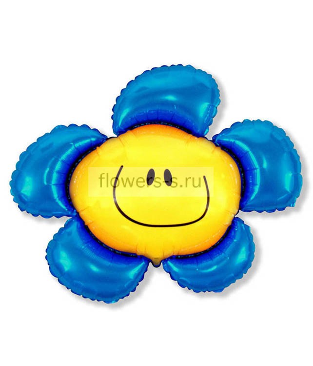Цветочек синий (солнечная улыбка)