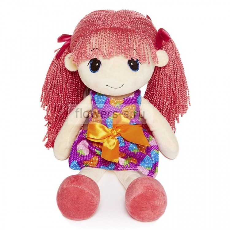 Кукла Стильняшка с Розовыми Волосами, 40 см