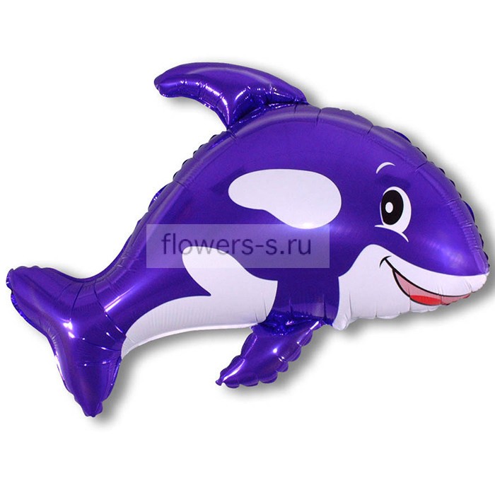 Дружелюбный кит (фиолетовый)